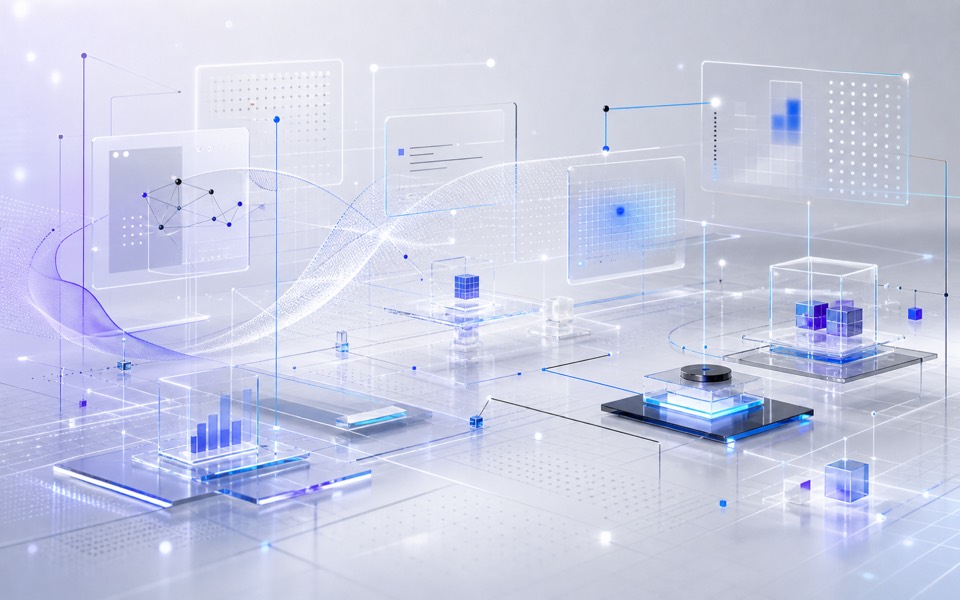 Abstract HCI hologram